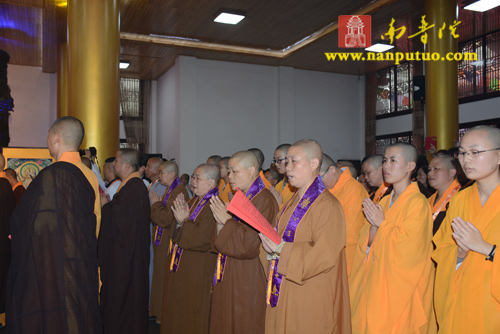 「佛教」福建福安种徳禅寺隆重举行观音阁落成暨佛像开光庆典法会