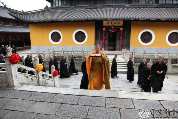 「奉化」浙江奉化雪窦山资圣禅寺三坛大戒法会隆重拉开帷幕