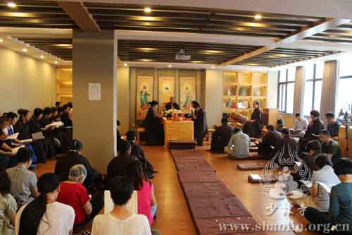 「佛教」河南少林寺都市禅堂“三时系念大法会”如期举行