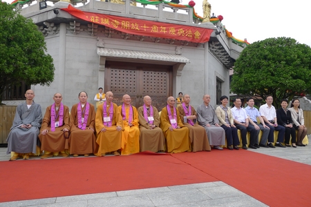 「佛教」浙江嘉善龙庄讲寺开放十周年庆典暨佛像开光法会
