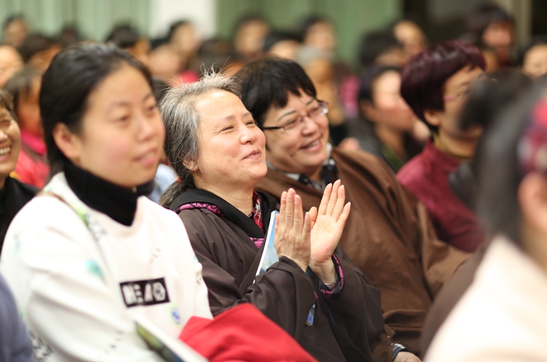 「慧日禅寺」2016年清明节宁波慧日禅寺举办心灵讲座暨蒙山施食超荐法会