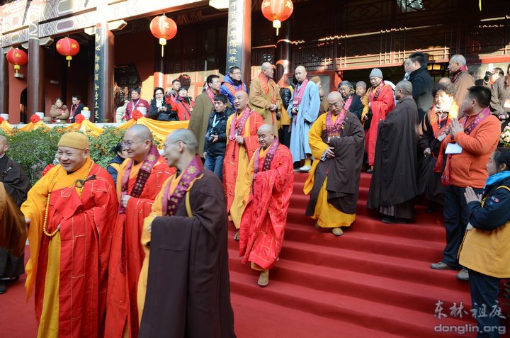 「东林寺」庐山东林寺举办大安大和尚升座法会