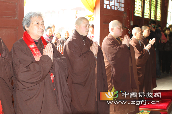 「佛教」河北白雀庵举行能文法师示寂十周年追思法会暨能文法师法像安坐揭幕仪式
