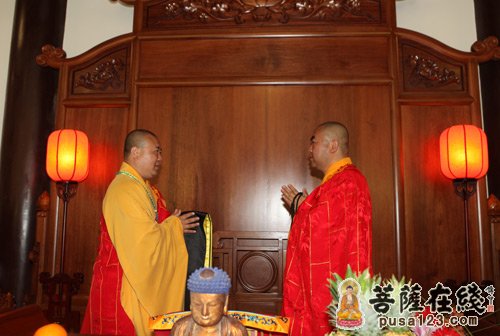 「佛教」上海宁国禅寺开山850周年暨平熙法师升座庆典