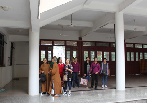 「崇福」国际佛光会澳门协会松山分会参访团一行到崇福寺参访