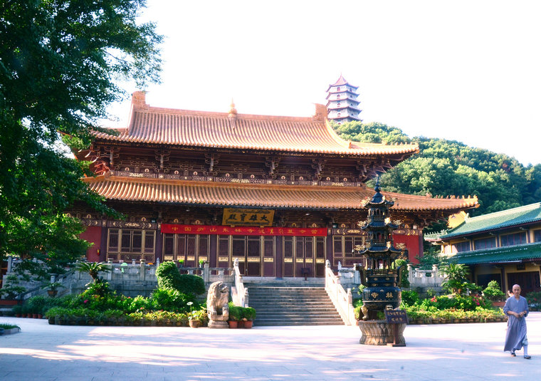 「东林寺」江西九江东林寺第十三届彼岸行夏令营开营