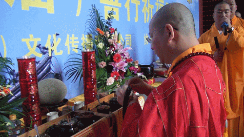 「摄影」祈福十九大·共品东林茶——第二届东林禅茶文化善行祈福开光法会