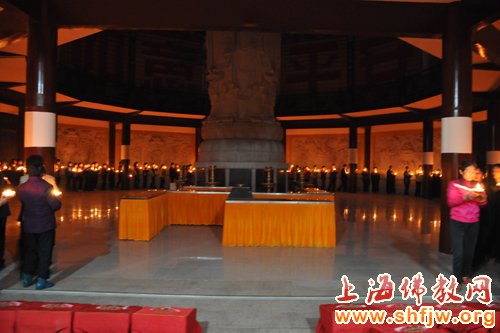 「佛教」上海松隐禅寺举行传灯祈福法会 「佛教」上海松隐禅寺举行传灯祈福法会