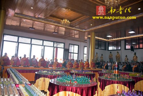 「佛教」福建福安种徳禅寺隆重举行观音阁落成暨佛像开光庆典法会