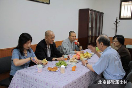 「佛教」新加坡佛教居士林林长李木源一行访问北京佛教居士林