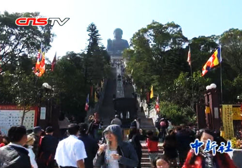 「佛教」香港大屿山宝莲禅寺举行七日“水陆息灾”法会