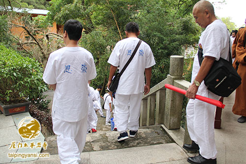 上海松江西林禅寺一行到访太平岩寺