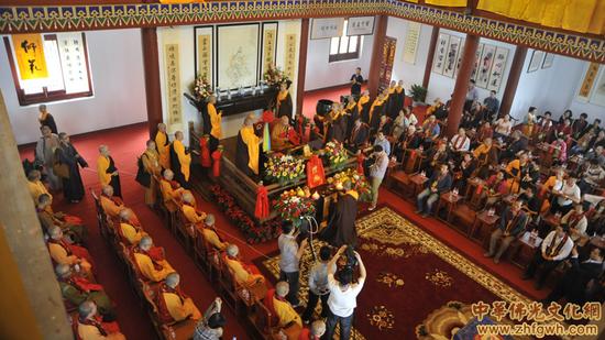 「佛教」山东青州广福寺重修落成暨本悟法师方丈升座庆典隆重举行