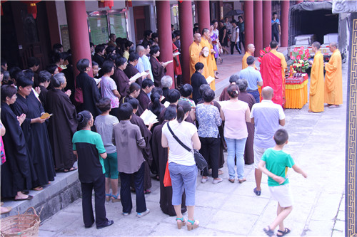 「观音」福建厦门石室禅院、梵天禅寺举行观音成道日拜千佛祈福吉祥法会