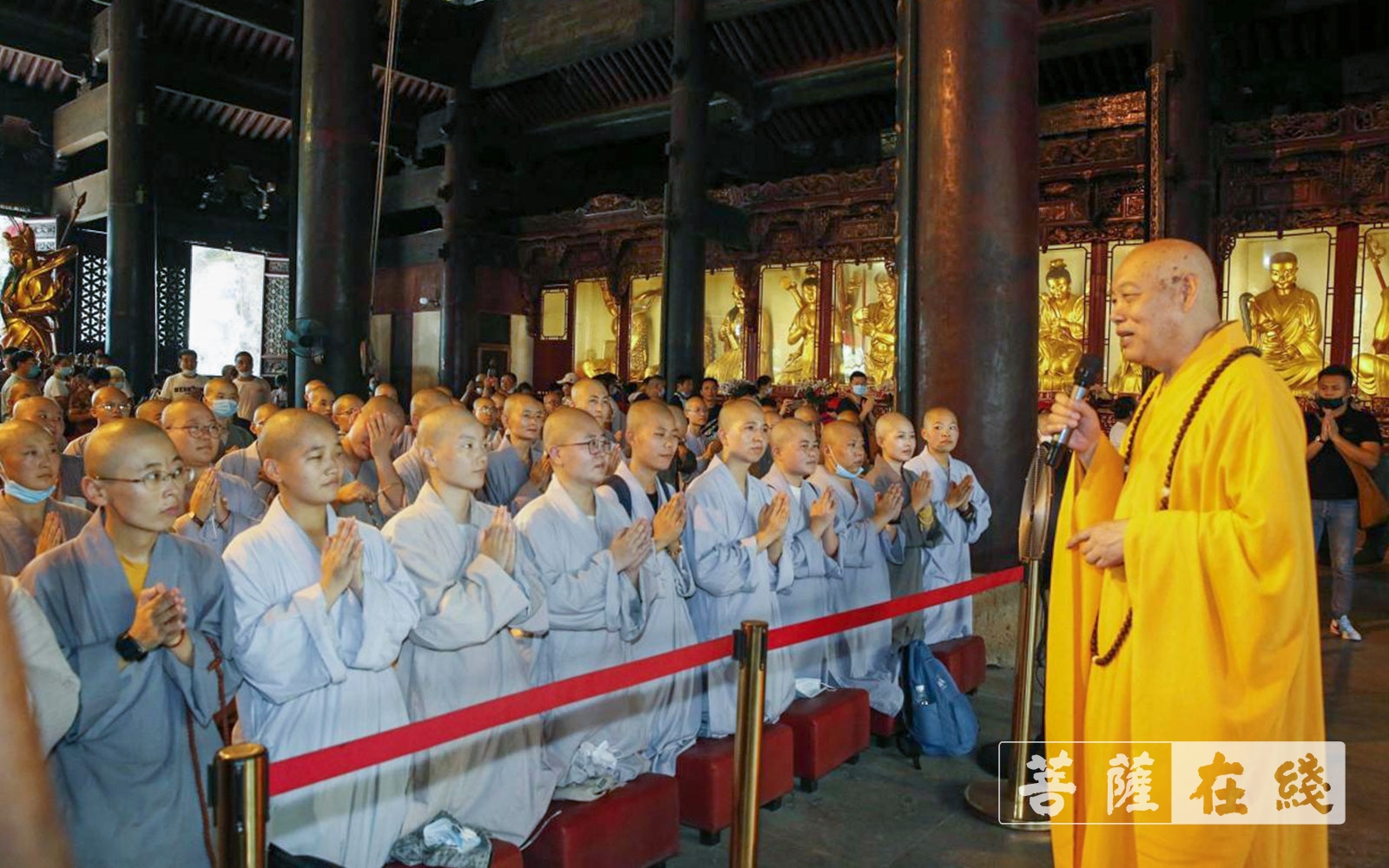 「普陀山」中国佛学院普陀山学院新生始业教育圆满结束