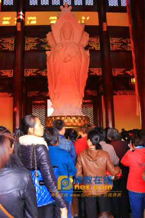 「观音」江西鹰潭月岩寺隆重举行四面观音开光法会