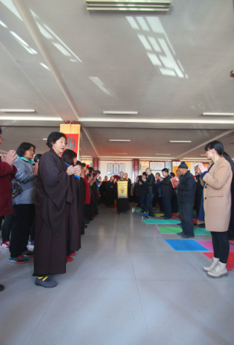 「极乐寺」山西广灵县极乐寺隆重举办观音菩萨圣诞祝祷法会暨三皈五戒传授法会
