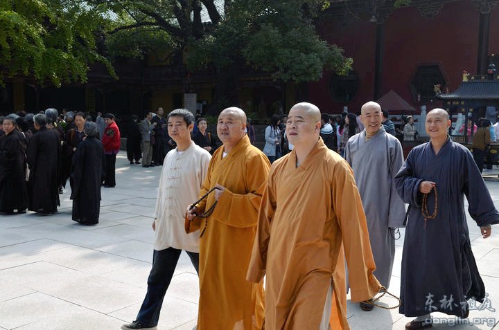 「香积寺」长安香积寺主持一行参访东林祖庭 「香积寺」长安香积寺主持一行参访东林祖庭