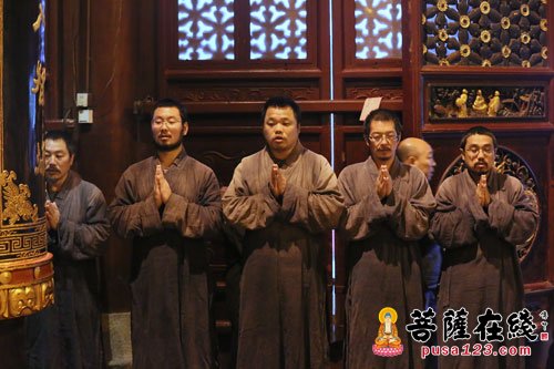 「普陀山」普陀山普济禅寺举行祈福法会暨毗卢观音仪式