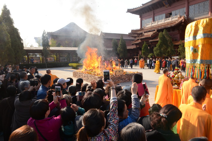「佛教」河北柏林禅寺圆满举行净慧长老示寂三周年系列回向法会