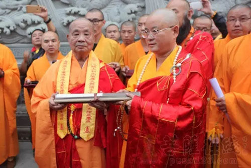「佛教」贵州贵阳大兴国寺中兴第一代方丈心照法师升座仪式举行