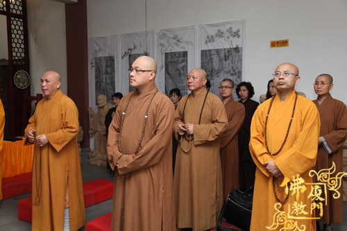 「中国佛教」台湾中国佛教会理事长圆宗长老一行莅临进明寺