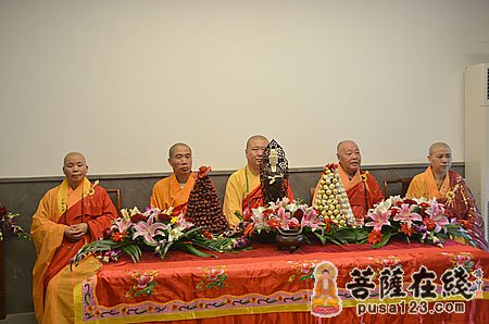 「佛教」上海三观堂举行重建落成暨佛像开光典礼