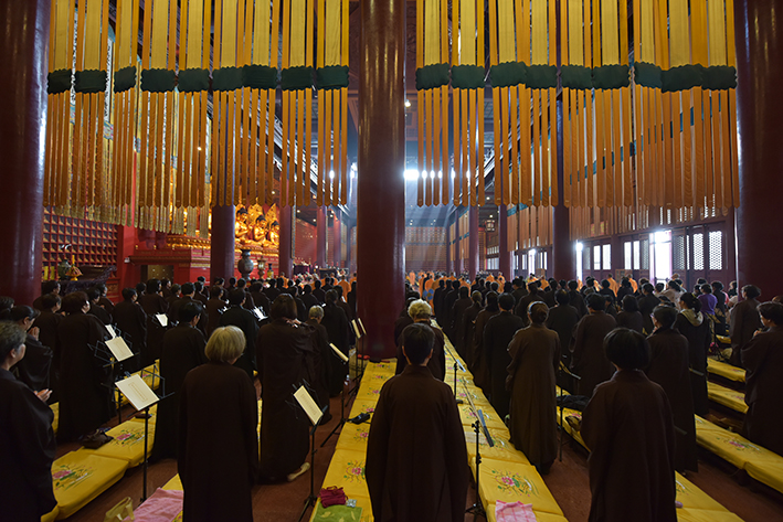 「佛教」柏林禅寺丁酉年中元节报恩法会拉开帷幕