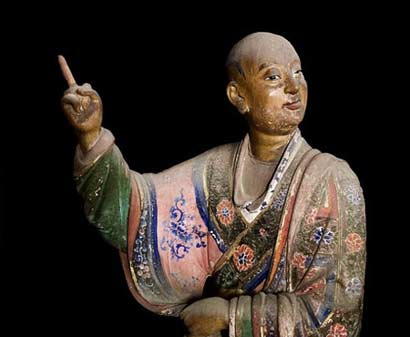 「佛教」海内第一名塑山东大灵岩寺彩塑罗汉文化艺术