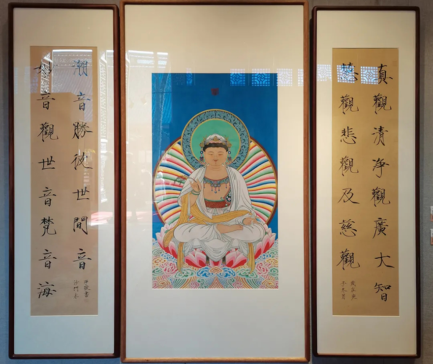 「佛教」云卷云舒——杭州佛学院艺术院2017级毕业作品展在灵隐寺开幕