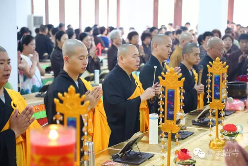 「佛教」福建厦门虎溪岩寺启建中元思亲报恩地藏普度法会