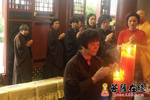 「观音」绍兴安康寺举行丙申年观音佛七熏坛仪式