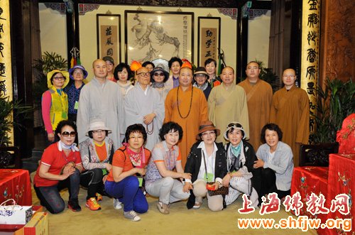 「佛教」韩国佛教圣地巡访团参访上海玉佛禅寺