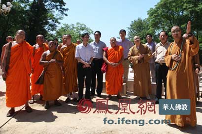 「佛教」云南省南传佛教代表人士参观团参访弘化禅寺