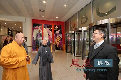 「佛教」BBC新闻大厨房曝光 印顺大和尚在英接受BBC专访