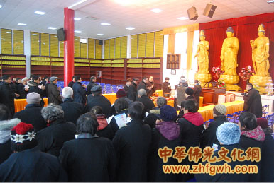 「佛教」江苏最大菩提道场无锡江南弥陀村举行杨春兰居士往生法会