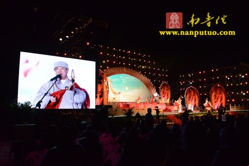 「佛教」“梵韵昭山·佛佑神州”佛乐焰火晚会在湖南湘潭市昭山示范区隆重开幕