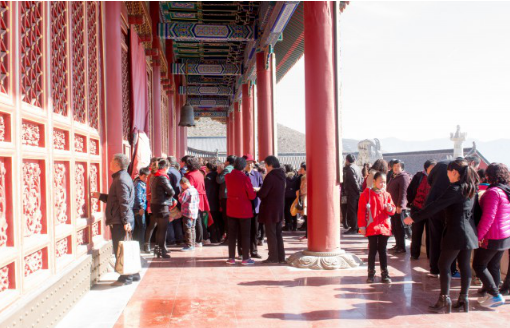 「极乐寺」山西广灵县极乐寺隆重举办观音菩萨圣诞祝祷法会暨三皈五戒传授法会