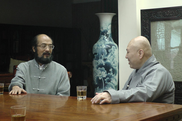「东林大佛」中国宗教学会副会长王志远教授一行参访东林大佛