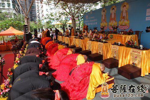 「佛教」澳门普善佛堂端午佳节隆重举行消灾祈福法会