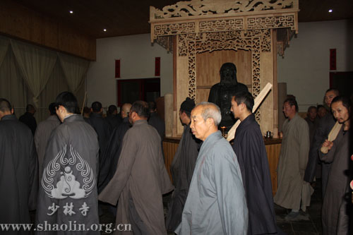 「佛教」河南嵩山少林寺乙未年精进禅七圆满“解七