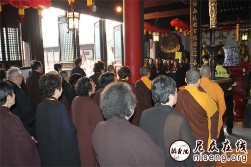 「华严」上海沉香阁举行观性法师圆寂三周年华严法会