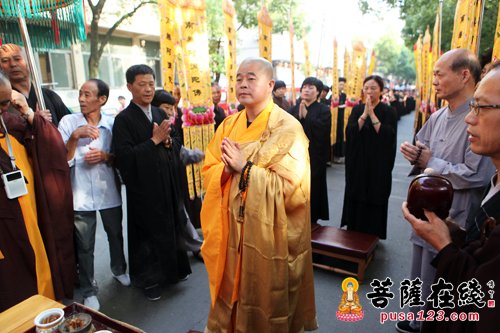 「摄影」浙江台州温岭福慧寺隆重举行迎佛安座仪式