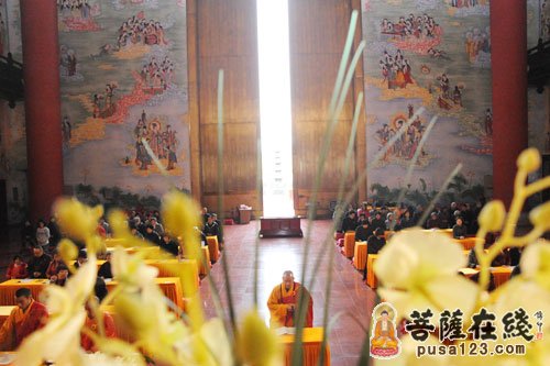 「清明节」上海金山东林寺隆重启建清明节追思法会