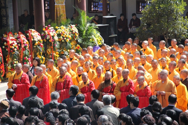 「佛教」长安兴教寺举行常明老和尚圆寂三周年追思纪念活动