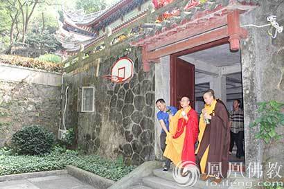 「佛教」广州白云山能仁古寺扩建工程破土动工