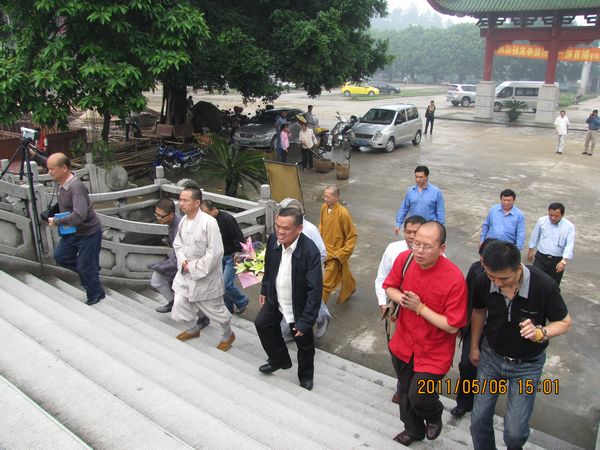 「四会」广东四会六祖寺迎来柬埔寨王国副首相一行参访