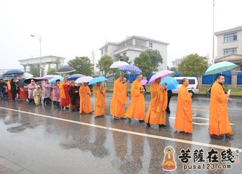 「佛教」江西宜春慈化禅寺纪念普庵祖师诞辰大型放生法会