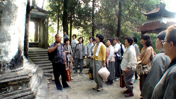 「禅茶」祖寺开净筵，品茗悟禅心——记安徽三祖禅寺与韩国佛母会禅茶交流会