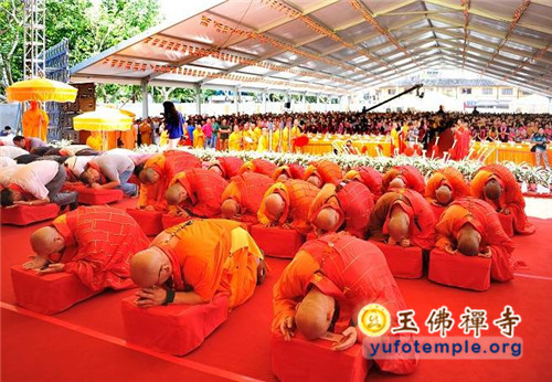 上海玉佛禅寺消除公共安全隐患保护性修缮工程开工典礼暨祈福大法会